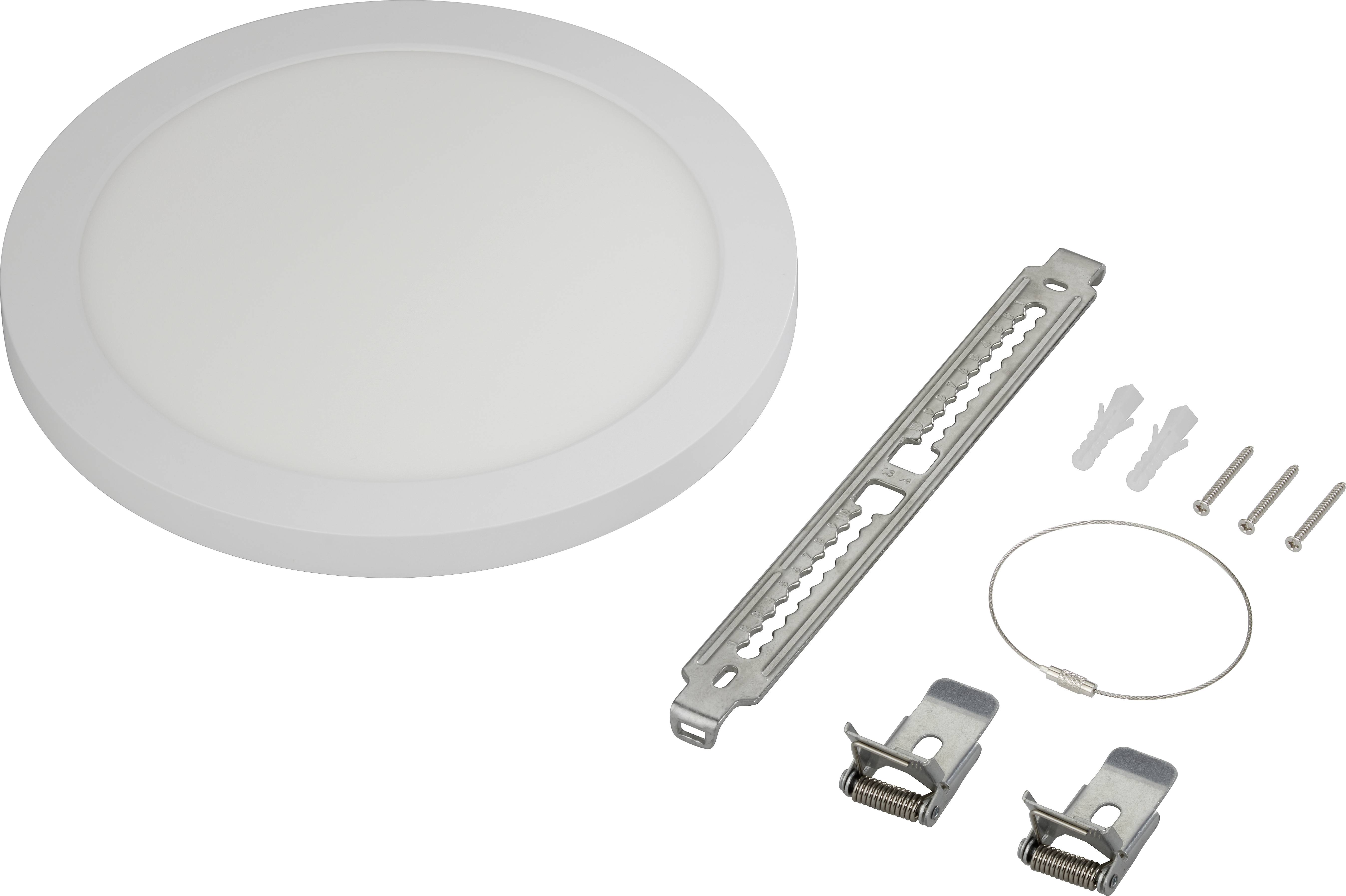 Sygonix SY-4671338 LED-Einbauleuchte LED LED fest eingebaut 18 W Weiß