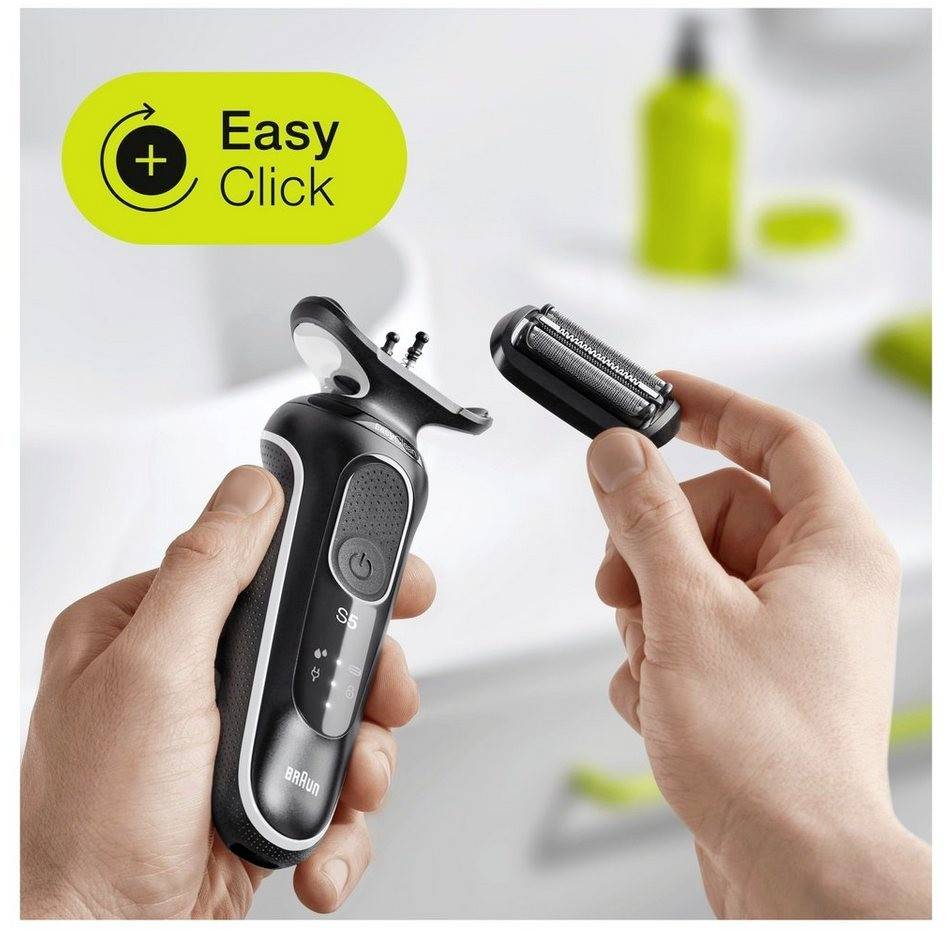 Braun 50-W1000s 50-W1000s Folienrasierer Schwarz