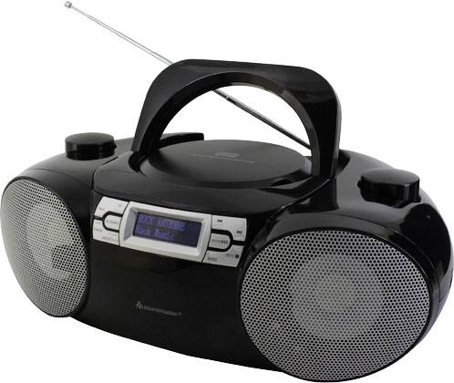 soundmaster SCD8100SW CD-Radio DAB+, UKW AUX, Bluetooth®, CD, SD, USB Schwarz