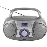 Soundmaster SCD1800TI CD-Radio DAB+, UKW AUX, Bluetooth®, CD, USB Grau Soundmaster SCD1800TI CD-Radio DAB+, UKW AUX, Bluetooth®, CD, USB Grau