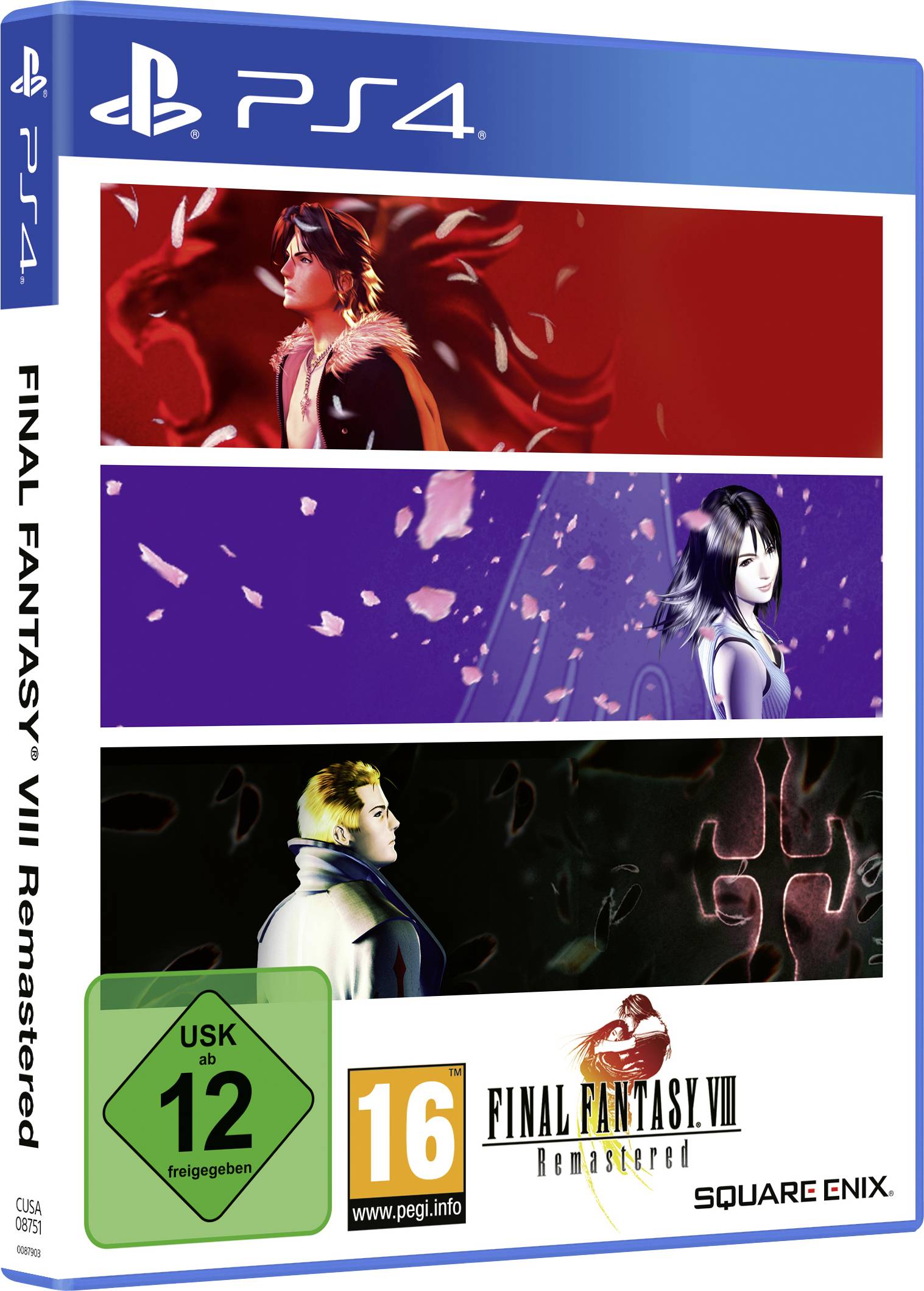 Final Fantasy VIII Remastered PS4 USK: 12