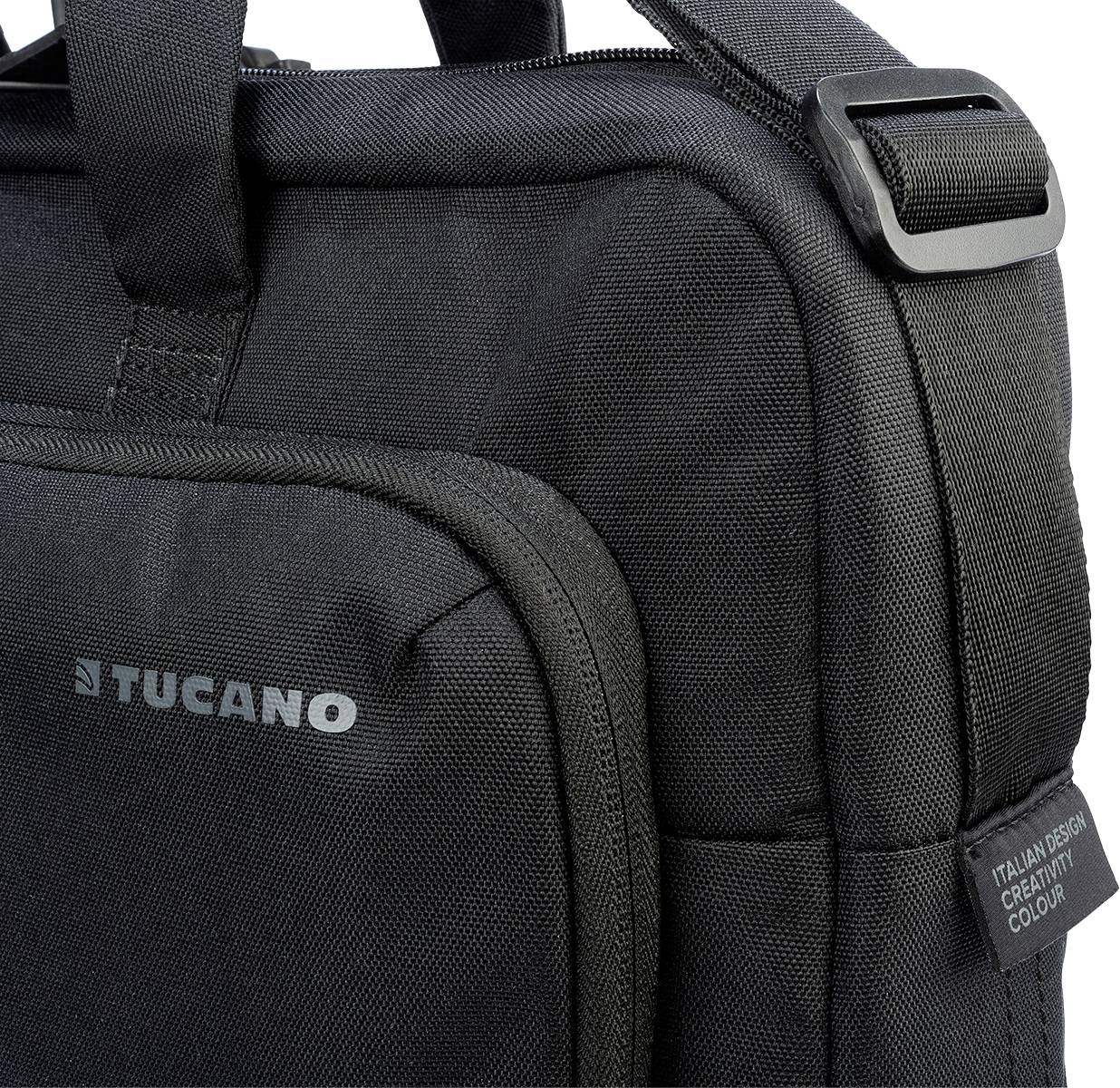 Tucano Notebook Tasche STAR Passend für maximal: 43,9 cm (17,3") Schwarz