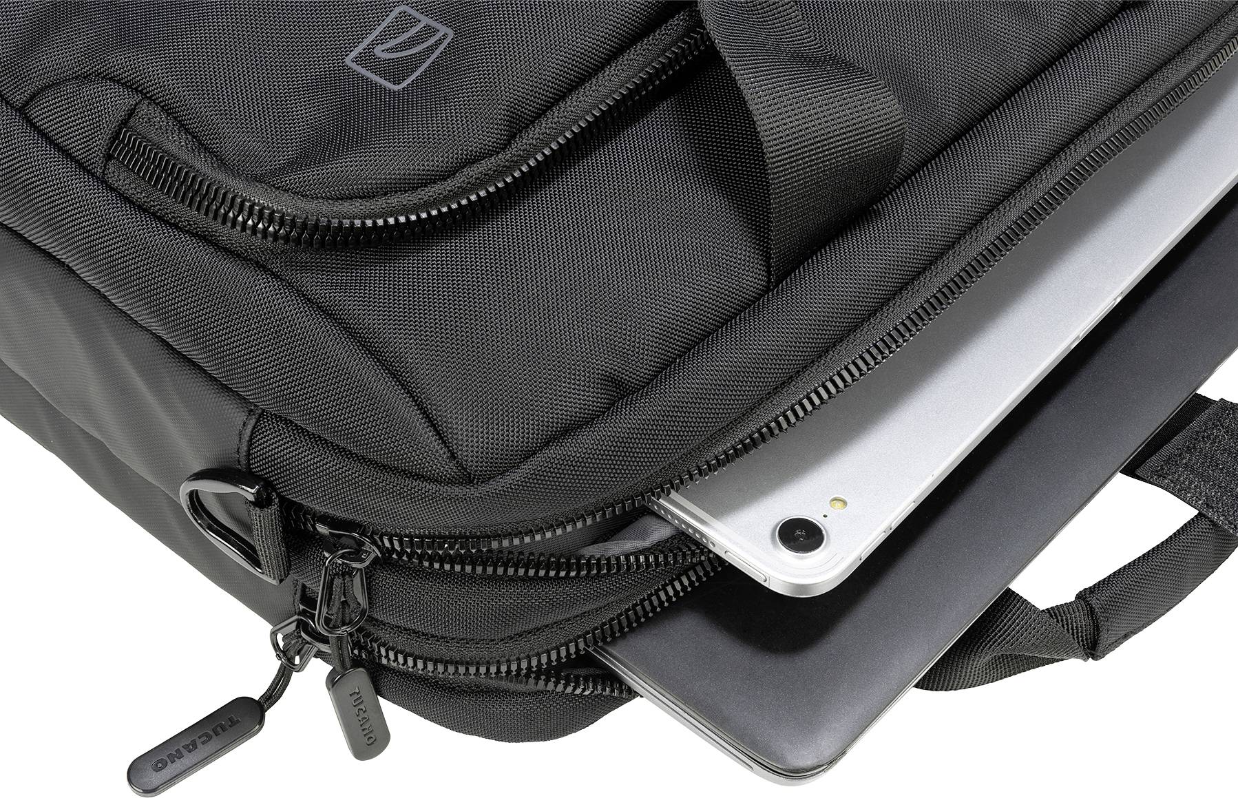 Tucano Notebook Tasche PLANET Passend für maximal: 39,6 cm (15,6") Schwarz