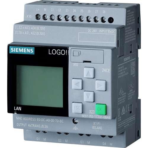 Siemens 6ED1052-1CC08-0BA1 SPS-Steuerungsmodul 24 V/DC