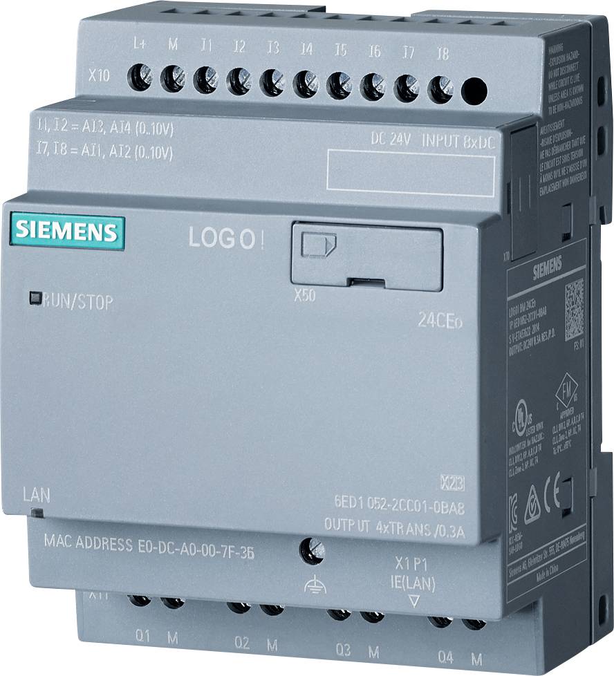 Siemens 6ED1052-2CC08-0BA1 SPS-Steuerungsmodul 24 V/DC
