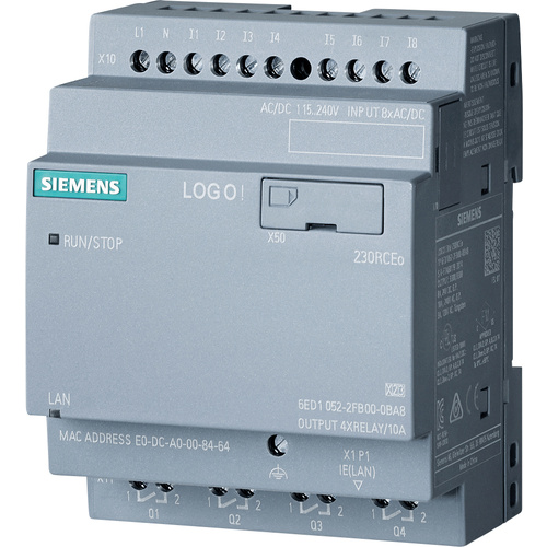 Siemens 6ED1052-2FB08-0BA1 SPS-Steuerungsmodul 115 V/DC, 230 V/DC, 115 V/AC, 230 V/AC