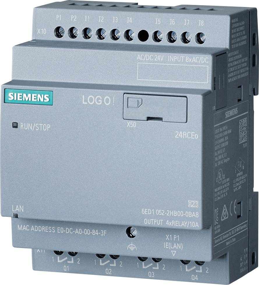 Siemens 6ED1052-2HB08-0BA1 SPS-Steuerungsmodul 24 V/DC, 24 V/AC