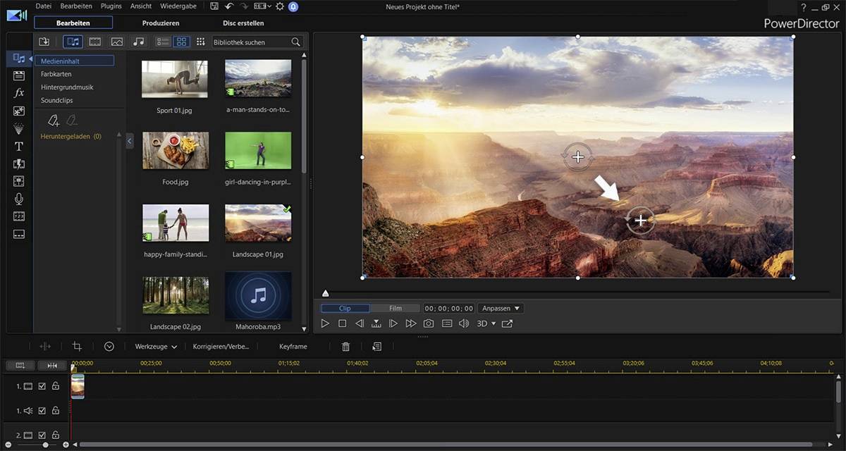 Cyberlink PowerDirector 19 Ultimate Jahreslizenz, 1 Lizenz Windows Bildbearbeitung