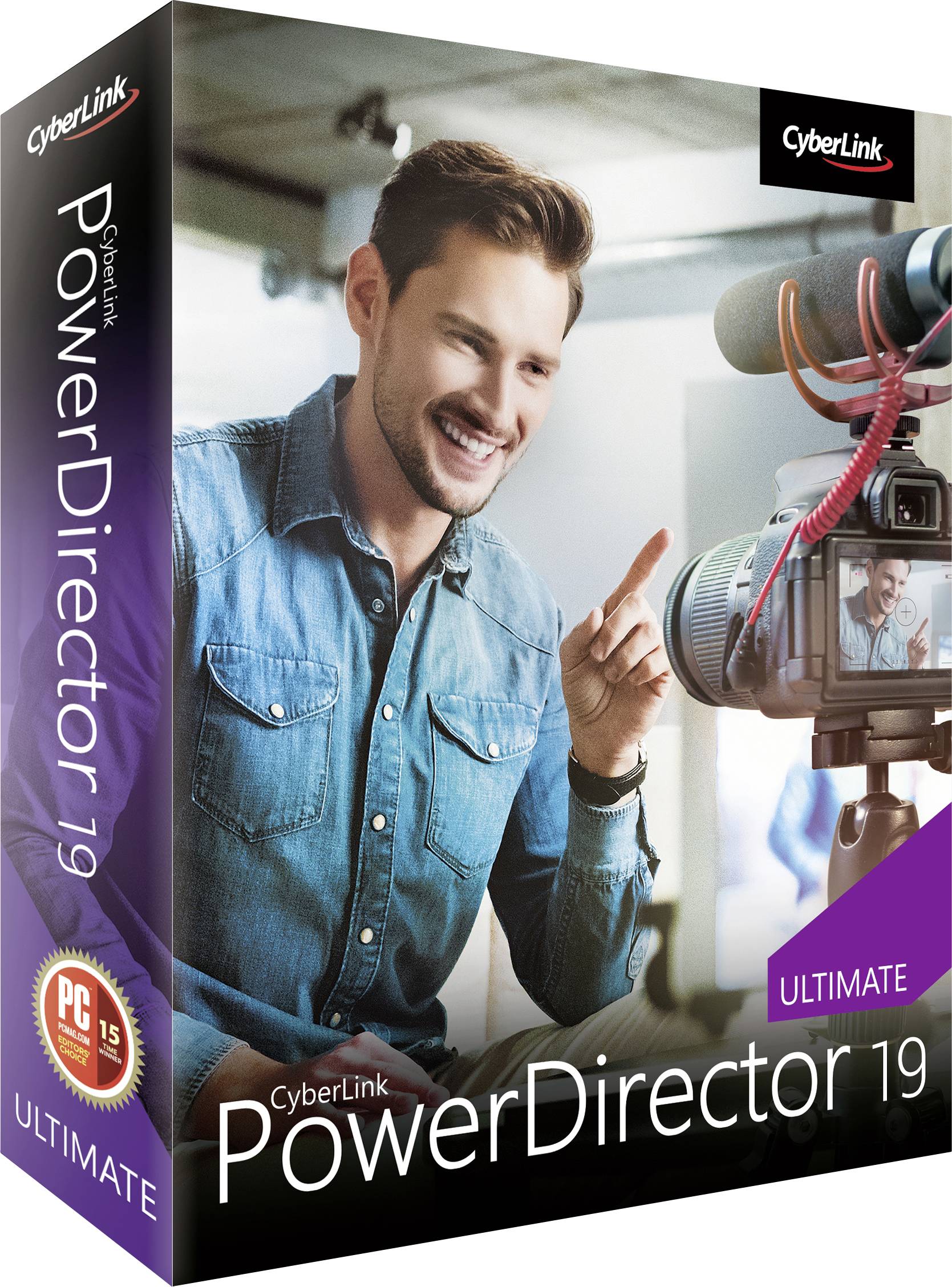 Cyberlink PowerDirector 19 Ultimate Jahreslizenz, 1 Lizenz Windows Bildbearbeitung
