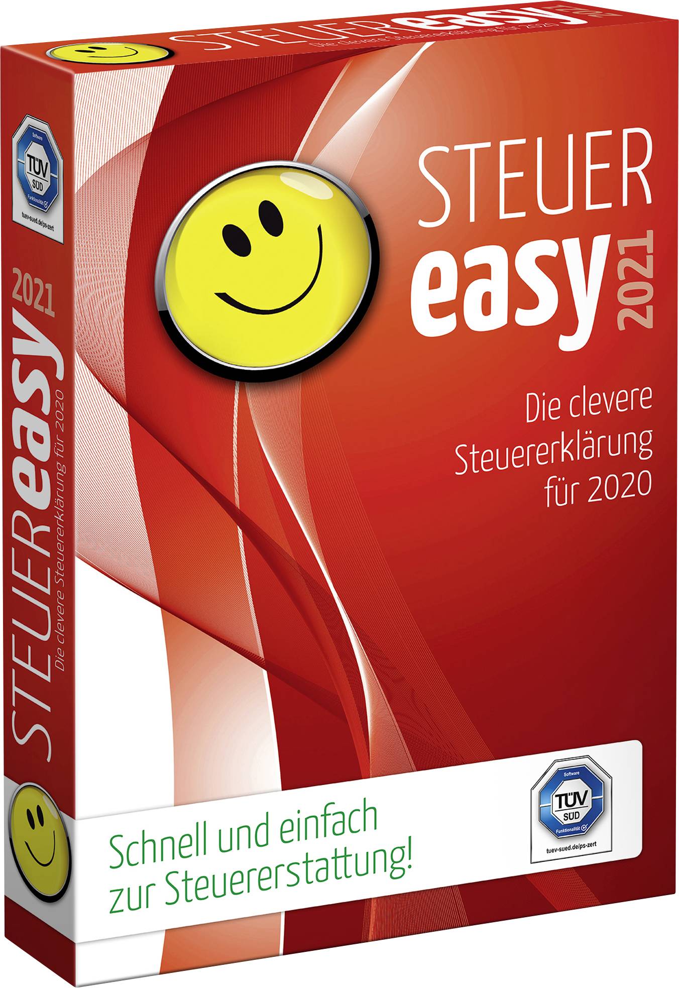 Akademische Arbeitsgemeinschaft Steuer Easy 2021 Jahreslizenz, 1 Lizenz Windows Steuer-Software