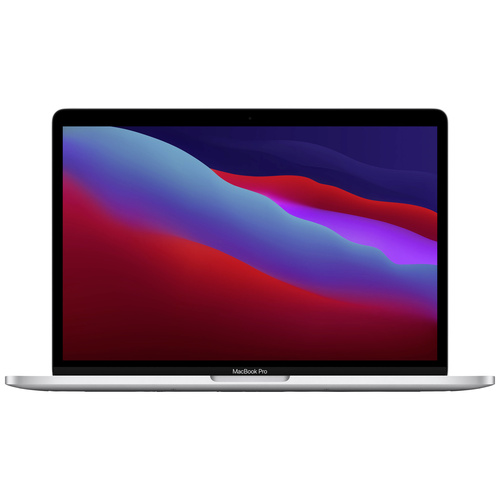 Apple MacBook Pro 13 (M1, 2020) 33.8cm (13.3 Zoll) WQXGA+ M1 8-Core CPU 8GB RAM 512GB SSD M1 8-Core GPU Silber MYDC2D/A