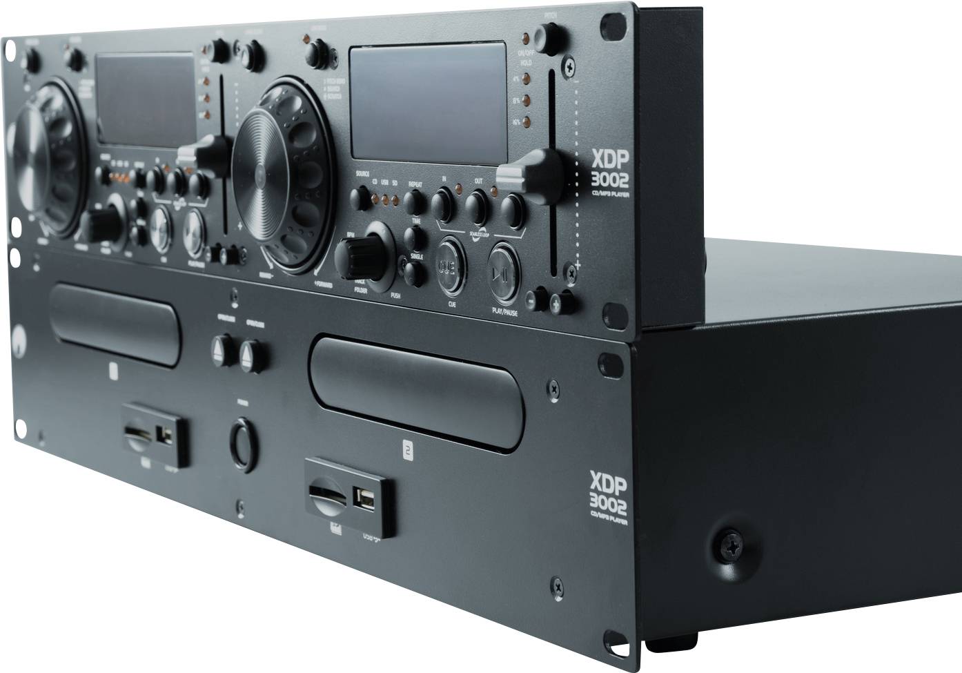 Omnitronic XDP-3002 DJ Doppel CD MP3 Player