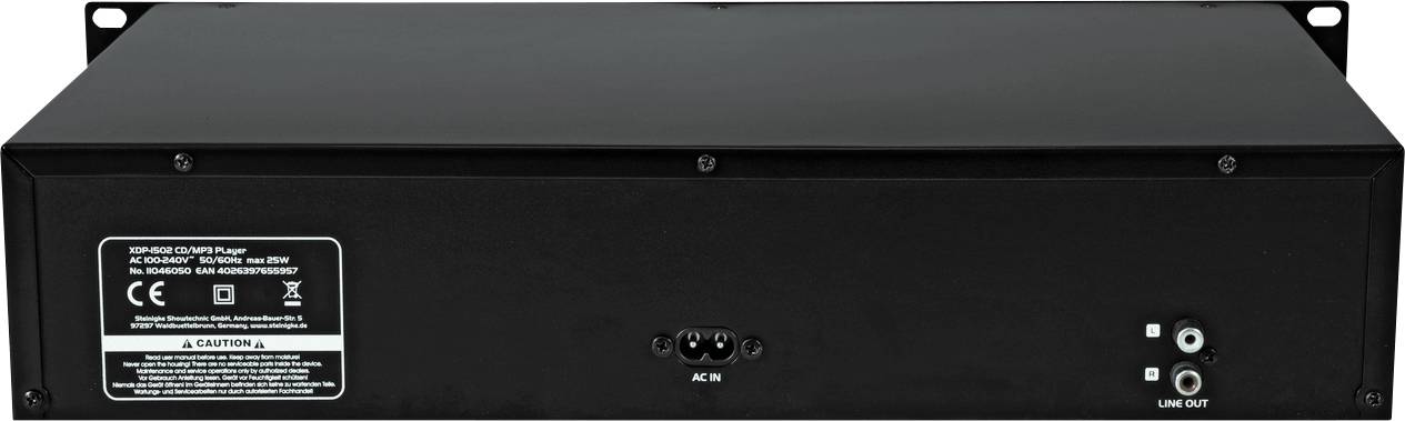 Omnitronic XDP-1502 DJ Single CD MP3 Player