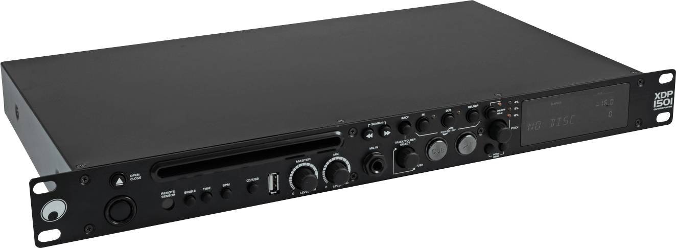 Omnitronic XDP-1501 DJ Single CD MP3 Player