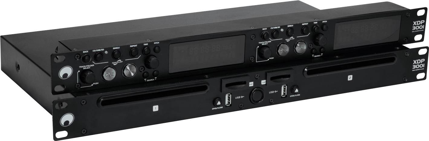 Omnitronic XDP-3001 DJ Doppel CD MP3 Player