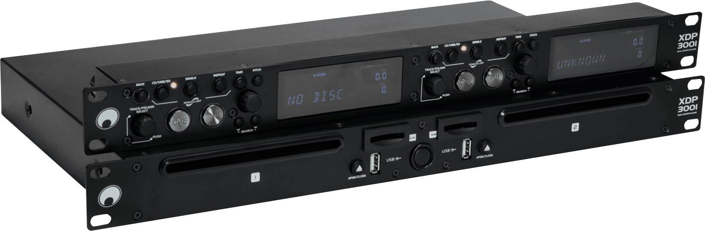 Omnitronic XDP-3001 DJ Doppel CD MP3 Player