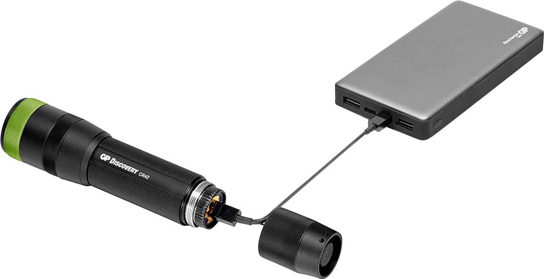 GP Discovery GPDISFLCR42BL193 Taschenlampe akkubetrieben 40 h 190 g