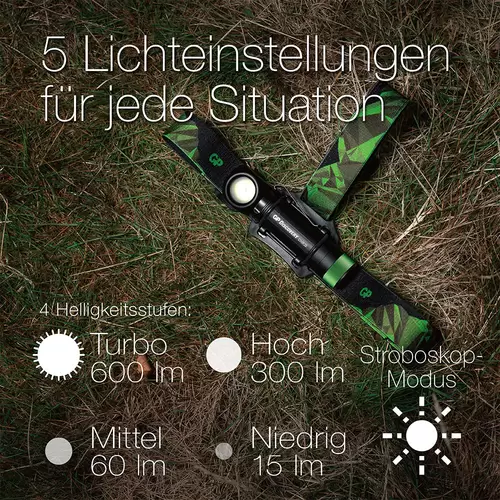 GP Discovery GPDISHLCH35BL131 Stirnlampe 60h 153g GP Discovery GPDISHLCH35BL131 Stirnlampe 60h 153g