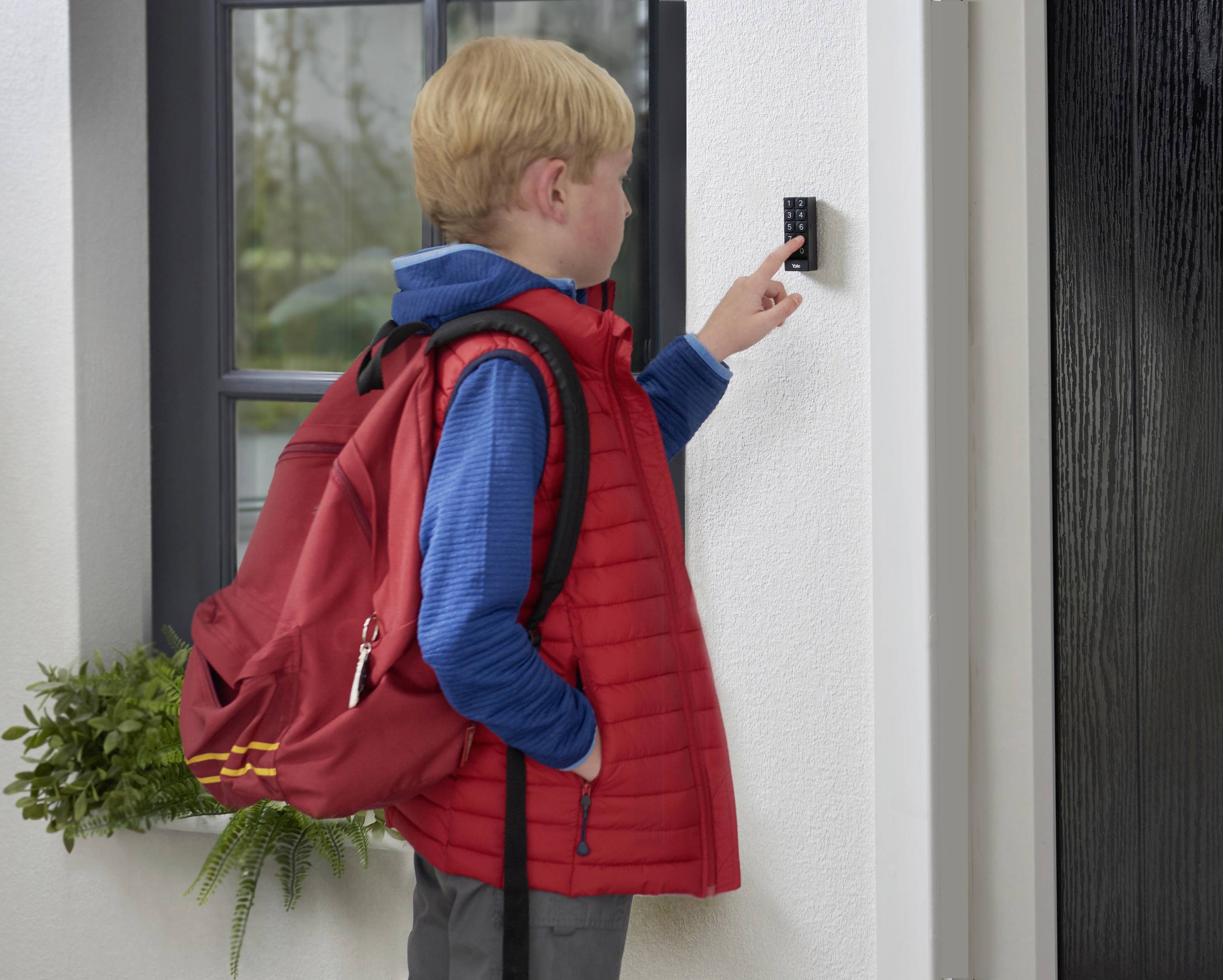 YALE 05/301000/BL Codeschloss Bluetooth-fähig