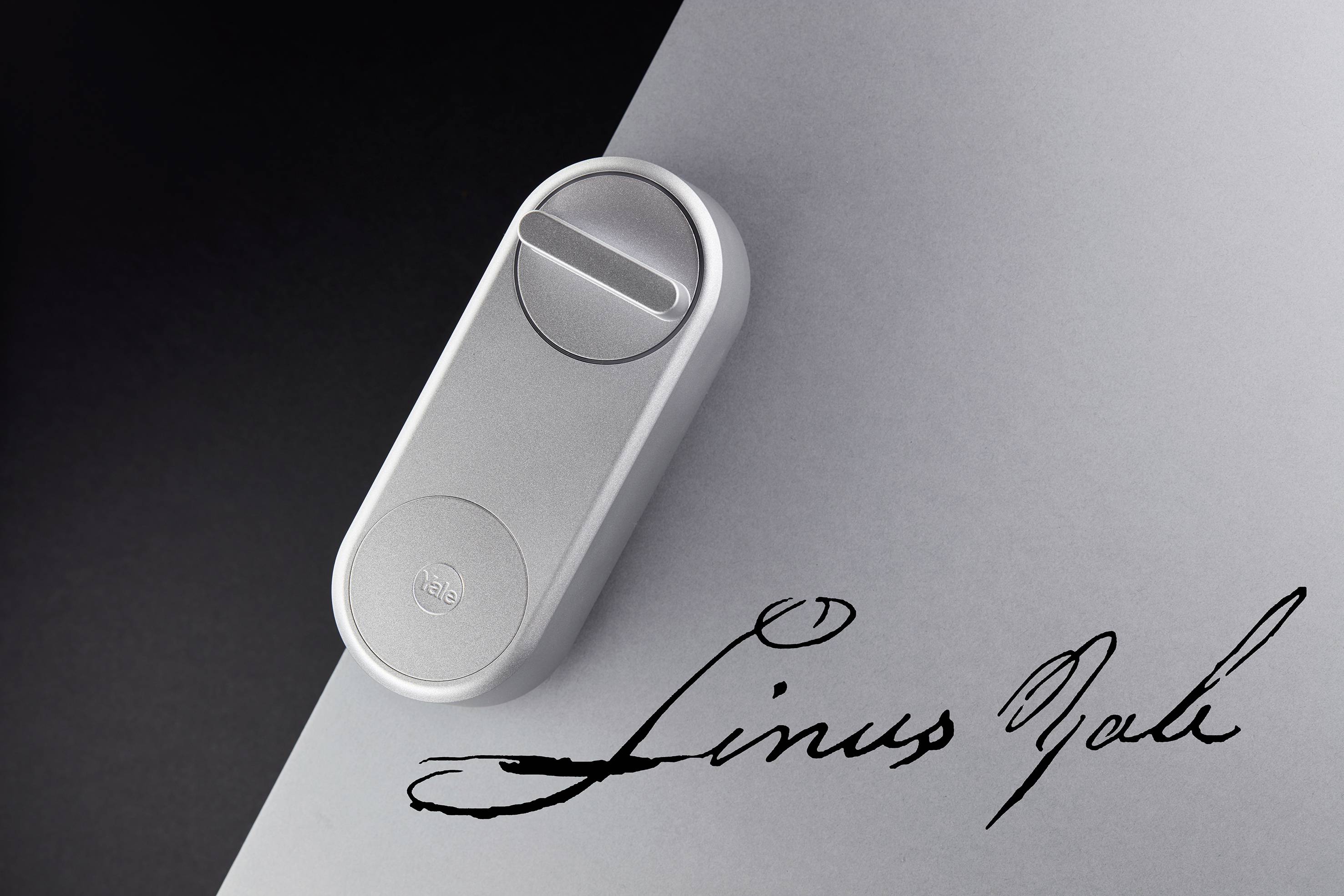 YALE 05/101200/SI Türschloss Bluetooth-fähig