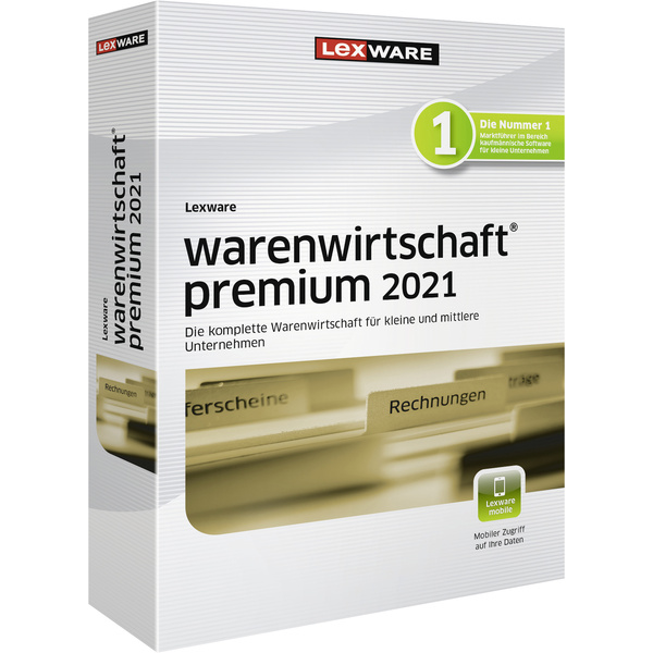 Lexware warenwirtschaft premium 2021 - B Jahreslizenz, 5 Lizenzen Windows Finanz-Software