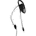 Monacor ATS-80EM Headset Sprach-Mikrofon Übertragungsart (Details):Kabelgebunden Klinke Kabelgebunden