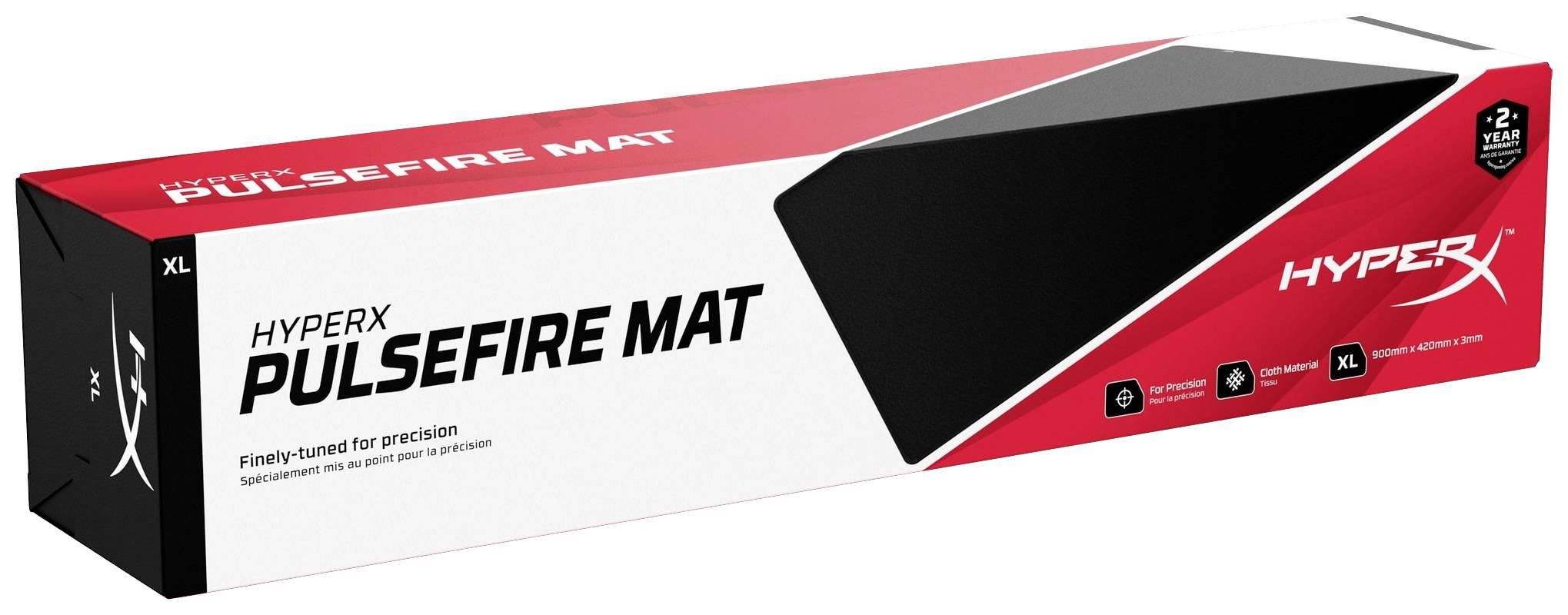 HyperX Pulsefire Mat XL Mauspad Schwarz