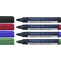 Schneider Schreibgeräte Maxx 293 129394 Whiteboardmarker Set Schwarz, Rot, Blau, Grün 5St. Schneider Schreibgeräte Maxx 293 129394 Whiteboardmarker Set Schwarz, Rot, Blau, Grün 5St.
