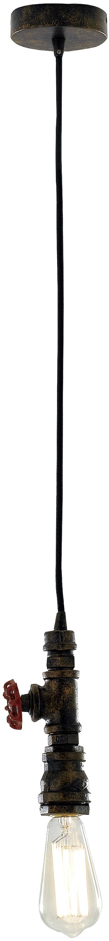 ECO-Light I-AMARCORD-S1 I-AMARCORD-S1 Pendelleuchte E27 Rost-Braun