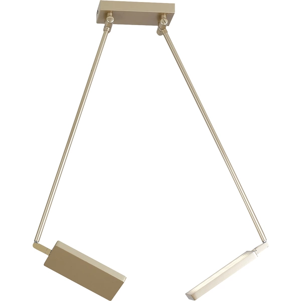 ECO-Light LED-BOOK-PL-ORO LED-BOOK-PL-ORO LED-Deckenleuchte LED 34W Gold ECO-Light LED-BOOK-PL-ORO LED-BOOK-PL-ORO LED-Deckenleuchte LED 34W Gold
