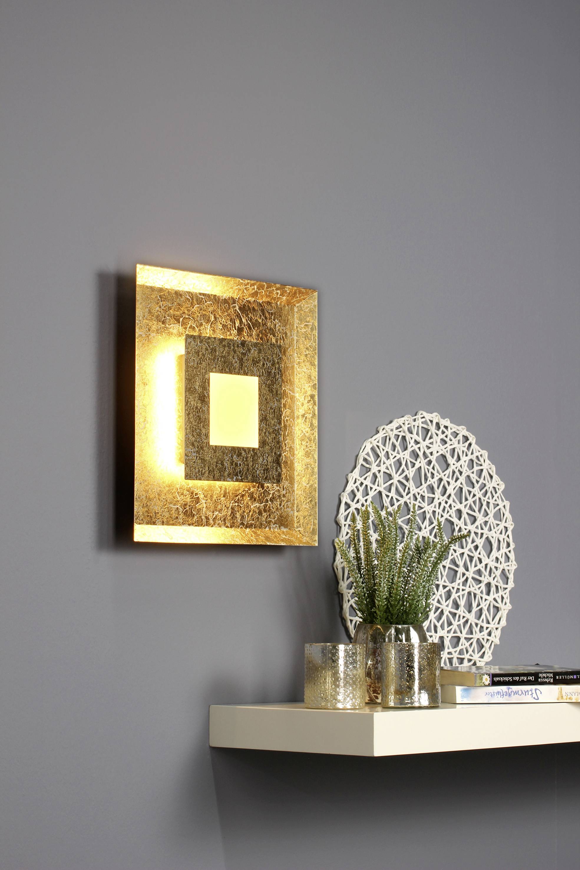 ECO-Light 9021 S GO 9021 S GO LED-Wandleuchte 18W LED Gold