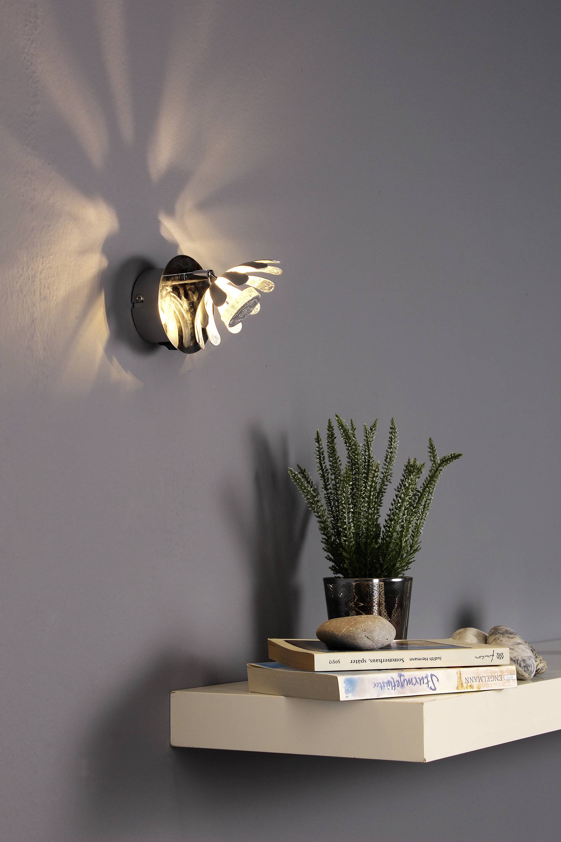 ECO-Light 9022 SI 9022 SI LED-Wandleuchte 5W LED Silber