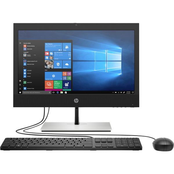 HP ProOne 440 G6 60.5cm (23.8 Zoll) All-in-One PC Intel® Core™ i5 i5-10500T 8GB 256GB SSD Intel UHD Graphics 630 Windows® 10 Pro
