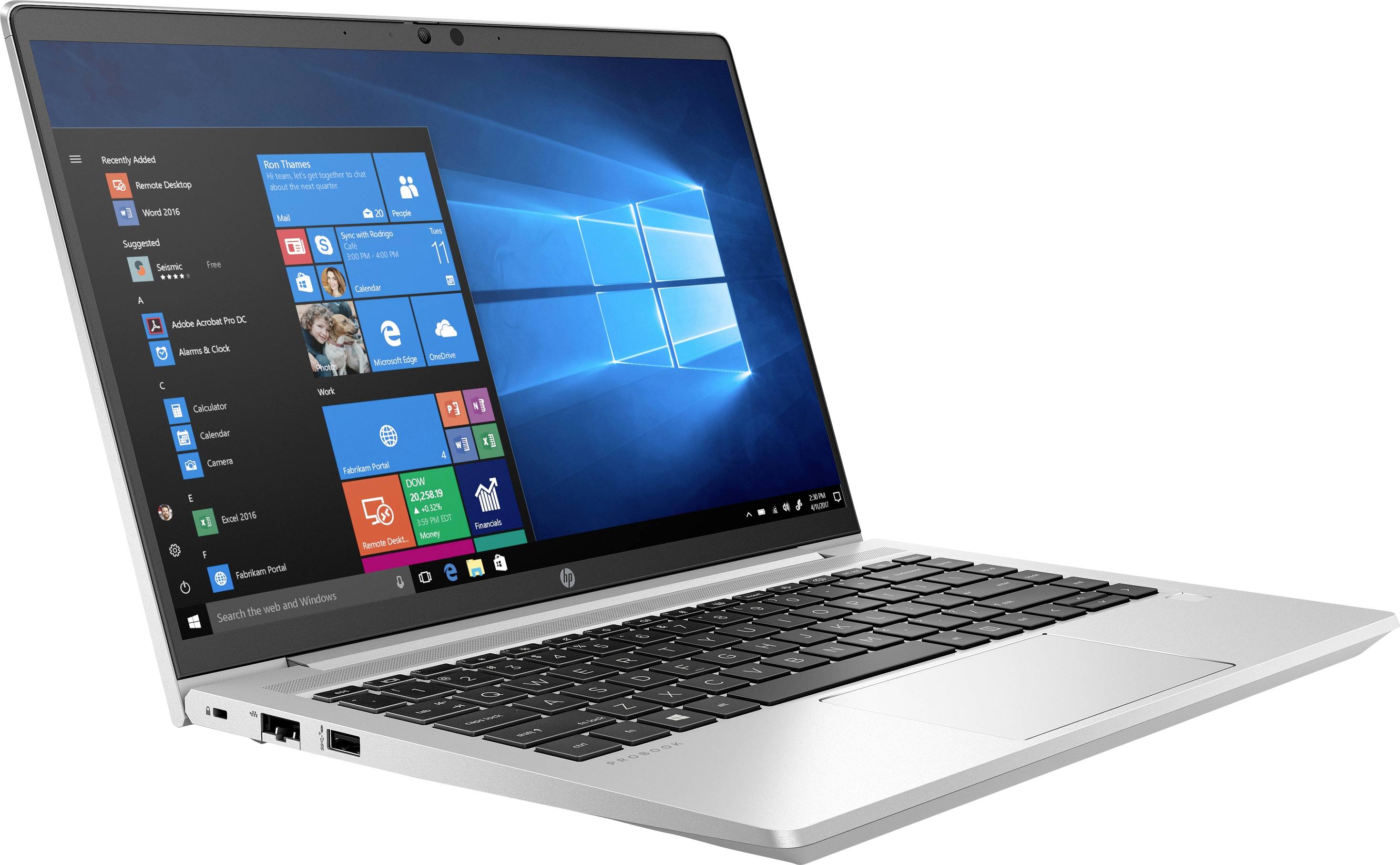 HP Notebook ProBook 440 G8 35.6cm (14 Zoll) Full HD Intel® Core™ i7 i7-1165G7 16GB RAM 512GB SSD Intel Iris Xe Win 10 Pro Silber