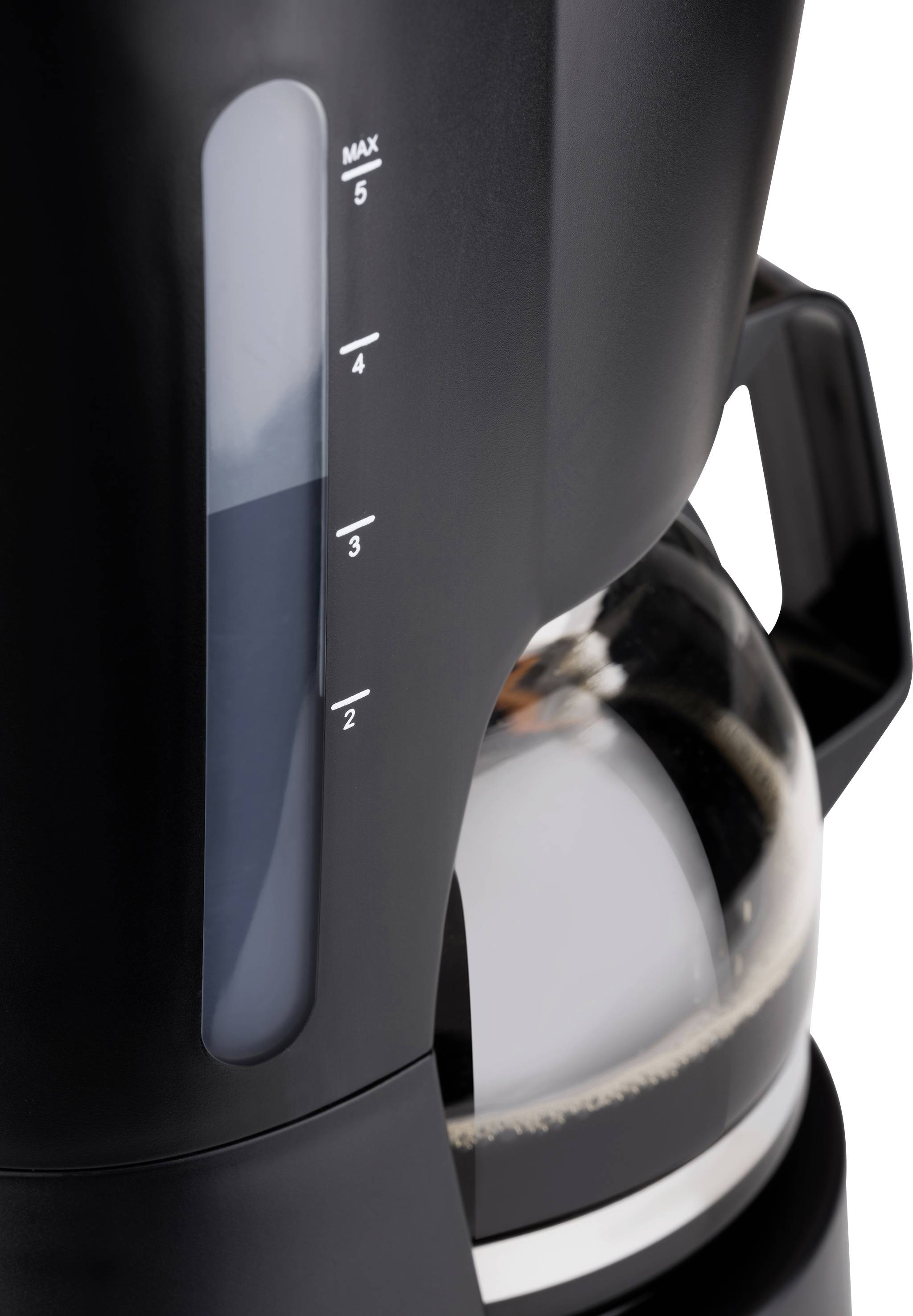 Korona Kaffeemaschine Schwarz Fassungsvermögen Tassen=5 Warmhaltefunktion, Glaskanne