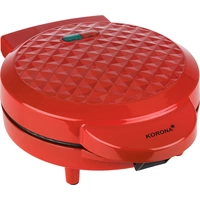 Korona Bubble Waffeleisen Antihaftbeschichtung Rot Korona Bubble Waffeleisen Antihaftbeschichtung Rot