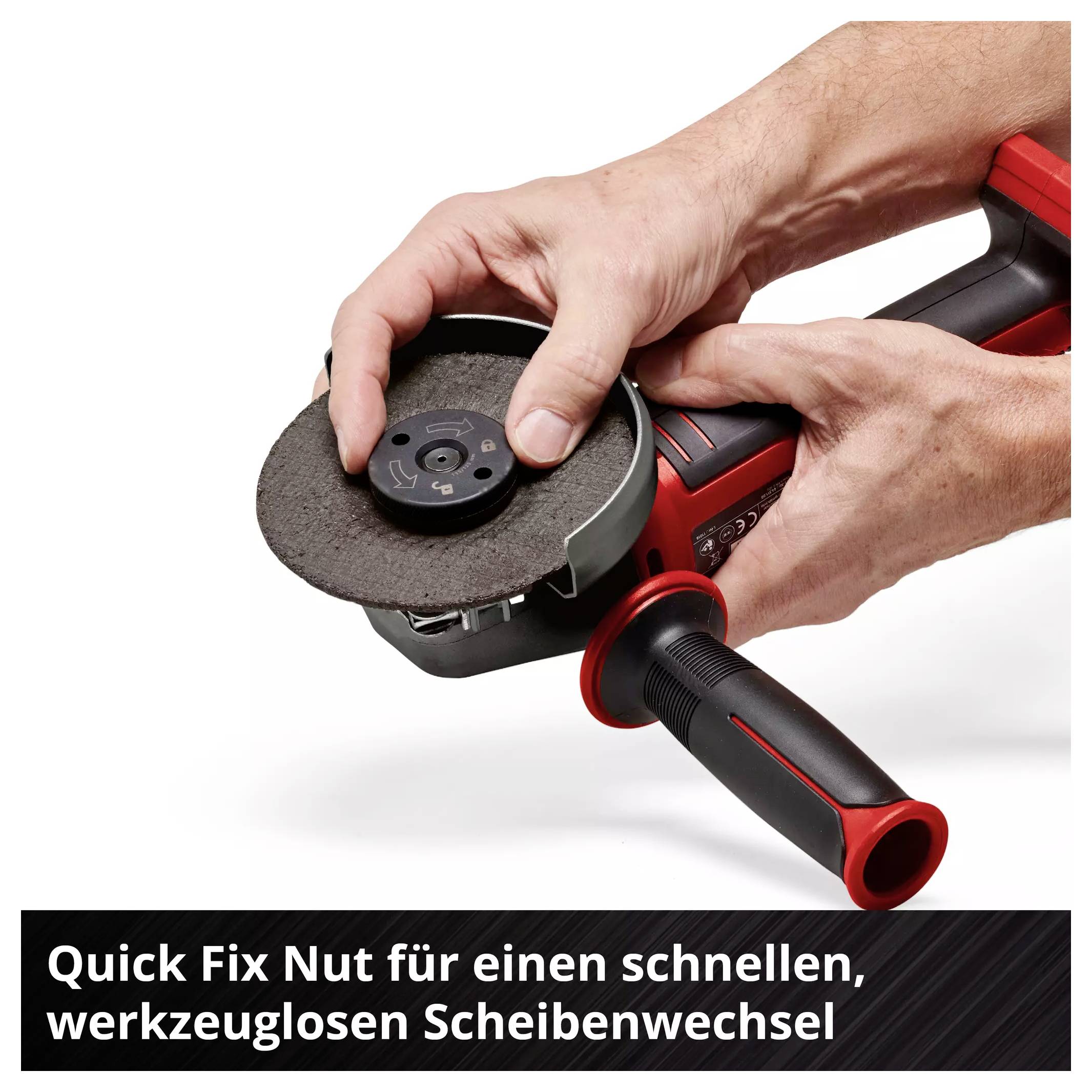 Einhell Professional AXXIO 18/115 Q 4431150 Akku-Winkelschleifer 115mm ohne Akku, ohne Ladegerät, inkl. Schnellspannmutter 700W