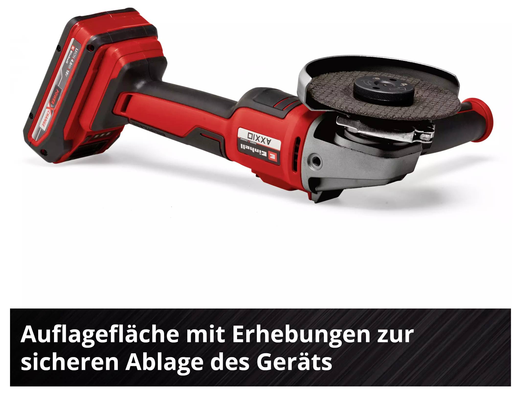 Einhell Professional AXXIO 18/115 Q 4431150 Akku-Winkelschleifer 115mm ohne Akku, ohne Ladegerät, inkl. Schnellspannmutter 700W