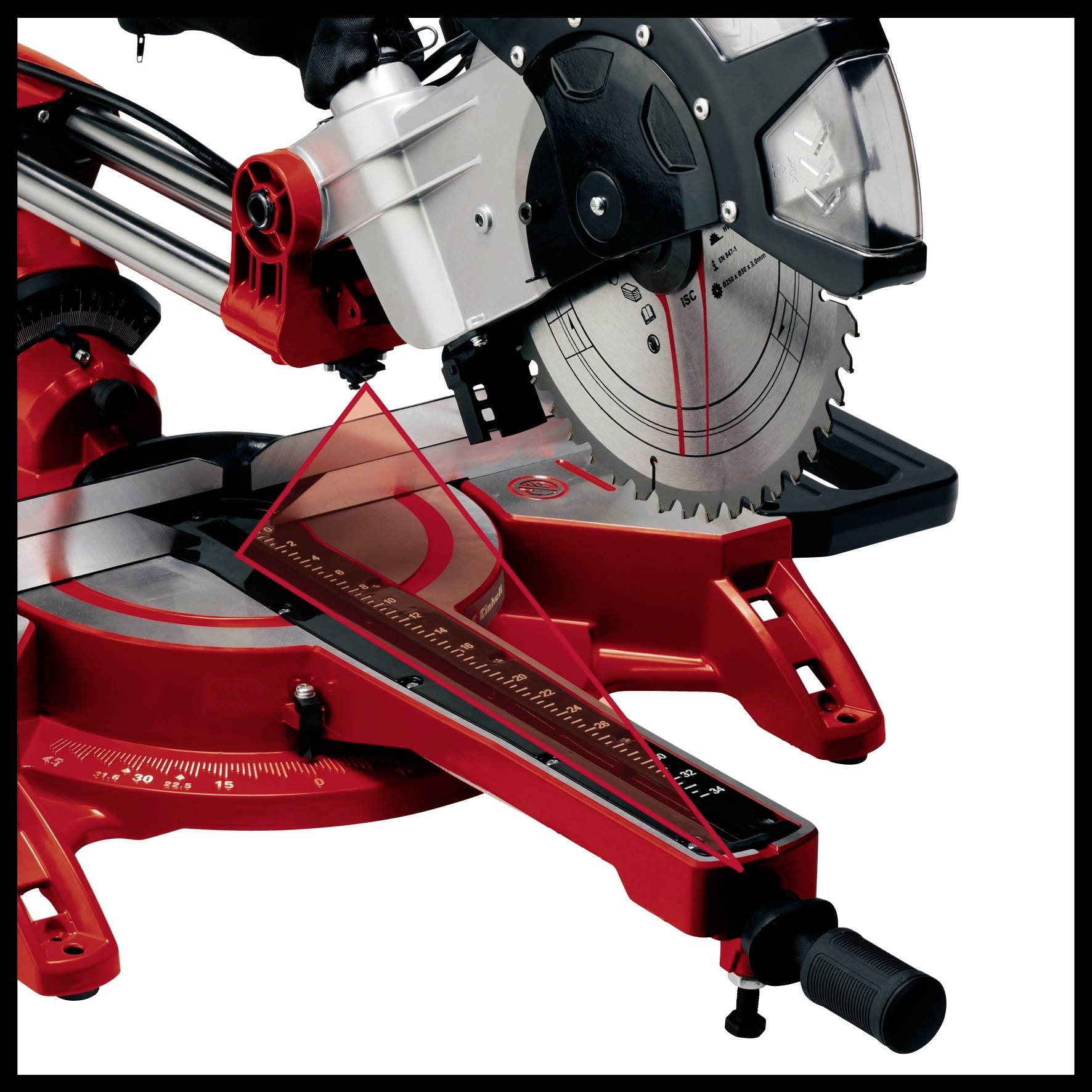 Einhell TC-SM 2534/1 Dual Zug-Kapp- und Gehrungssäge 250mm 2100W