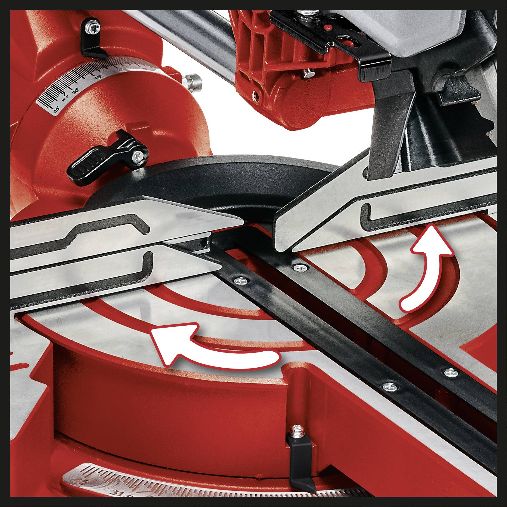 Einhell TE-SM 254 Dual Zug-Kapp- und Gehrungssäge 254mm 1800W