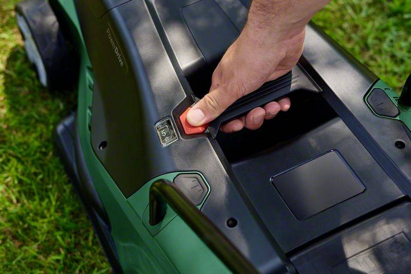 Bosch Home and Garden UNIVERSALROTAK 450 Elektro Rasenmäher mit Schnitthöhenverstellung 1300W Schnittbreite (max.) 34cm