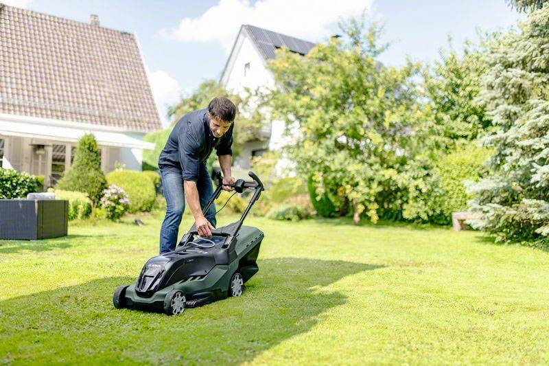Bosch Home and Garden ADVANCEDROTAK 36-850 Akku Rasenmäher inkl. Akku, mit Schnitthöhenverstellung 36 V Schnittbreite (max.) 44 cm
