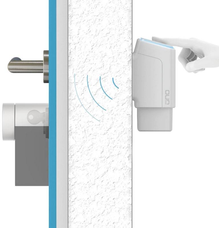 EKEY UNO 200106 Fingerprint Zugangssystem Aufputz, Wand IP54 Bluetooth-fähig