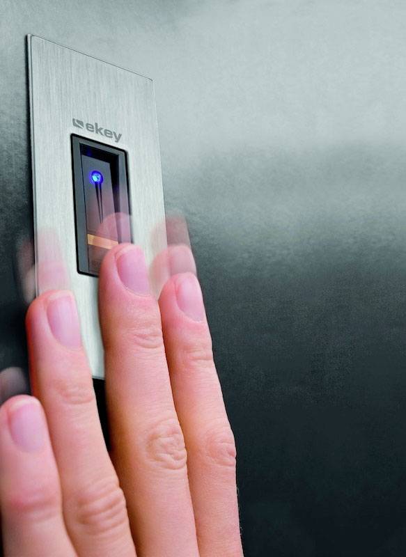 EKEY 101313 Fingerprint Zugangssystem Unterputz, Wand
