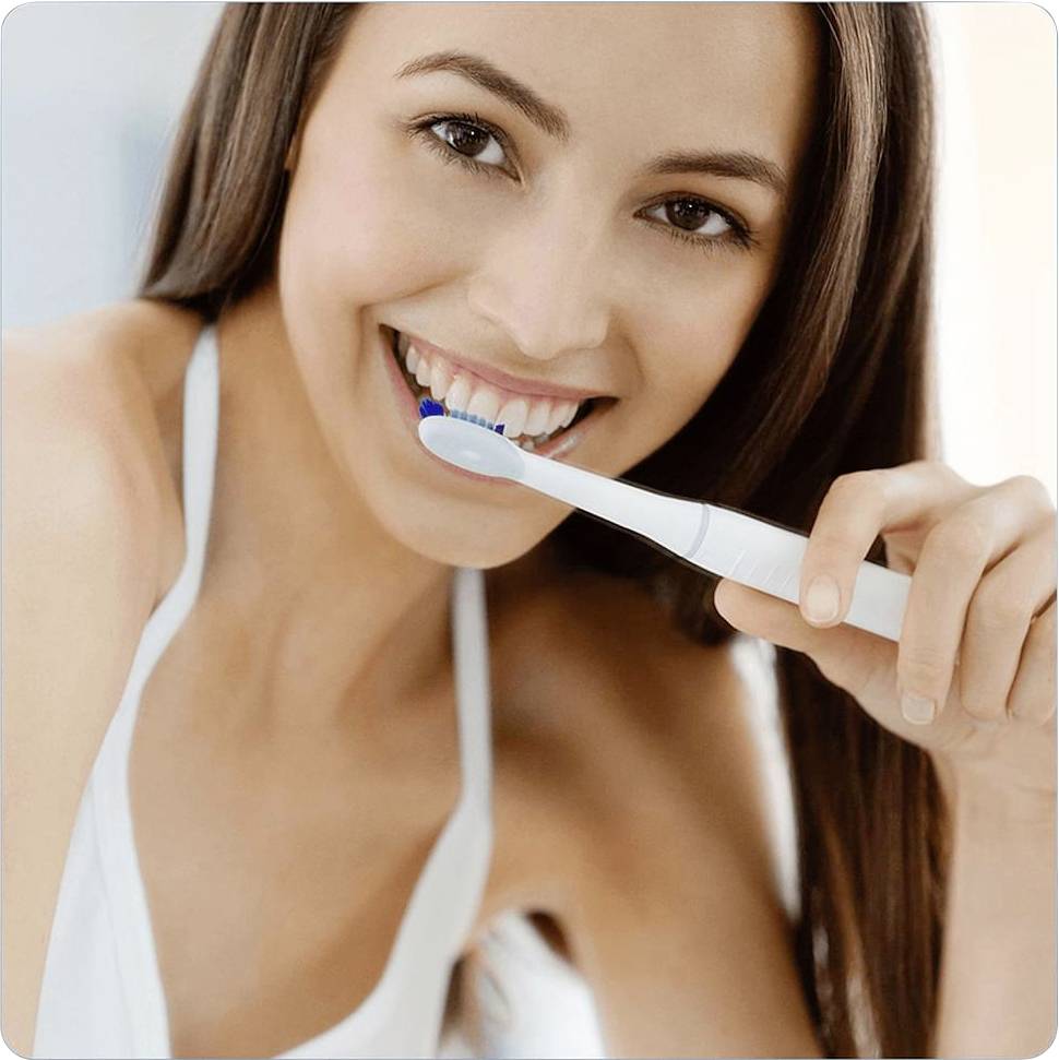 Oral-B Silver 1200 Elektrische Zahnbürste Schallzahnbürste Silber, Weiß