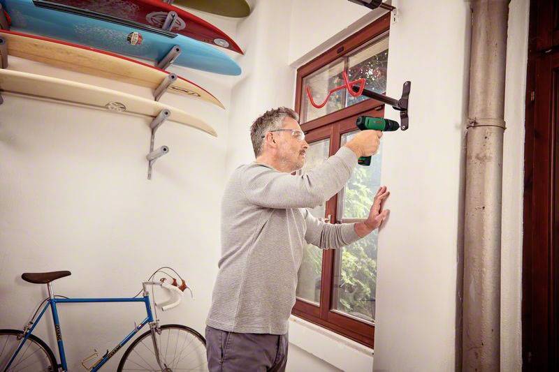 Bosch Home and Garden EasyImpact 1200 2-Gang-Akku-Schlagbohrmaschine inkl. 2. Akku, mit Zubehör, inkl. Koffer