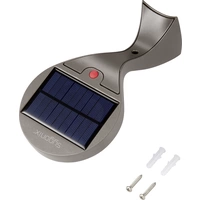 Sygonix SY-4673532 Solar-Außenwandleuchte mit Bewegungsmelder LED LED fest eingebaut 10W Grau (matt) Sygonix SY-4673532 Solar-Außenwandleuchte mit Bewegungsmelder LED LED fest eingebaut 10W Grau (matt)