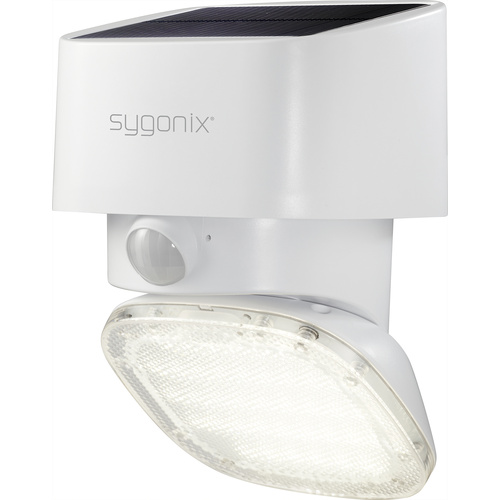 Sygonix SY-4673534 LED-Außenwandleuchte mit Bewegungsmelder 20 W Kaltweiß Weiß