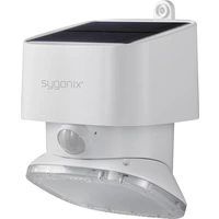 Sygonix SY-4673534 Solar-Außenwandleuchte mit Bewegungsmelder LED LED fest eingebaut 20W Weiß Sygonix SY-4673534 Solar-Außenwandleuchte mit Bewegungsmelder LED LED fest eingebaut 20W Weiß