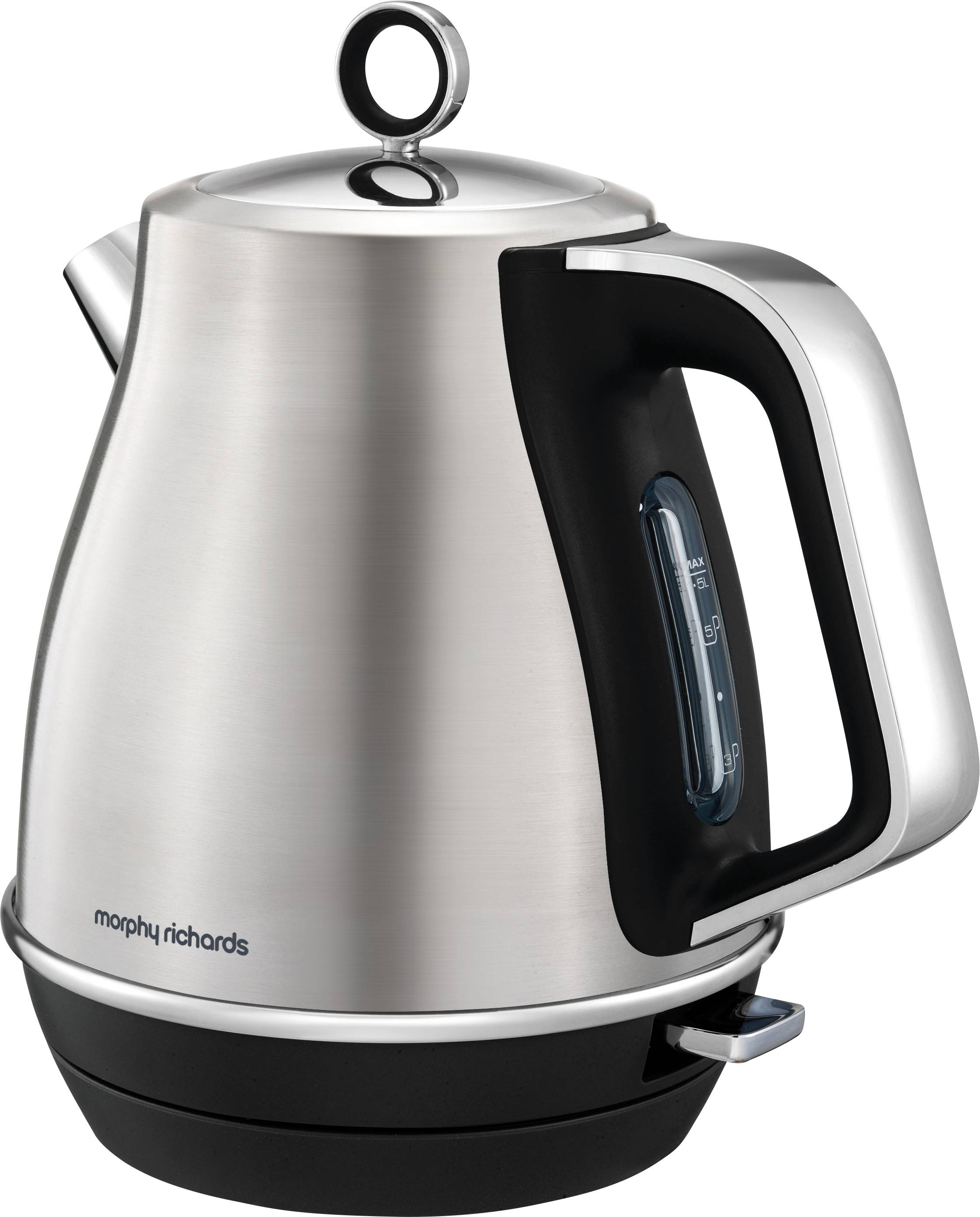 Morphy Richards EVOKE Krug Gebürstet Wasserkocher schnurlos Edelstahl (gebürstet)